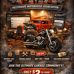 Membership - Join the Passionate Motorhead Association (PMA)